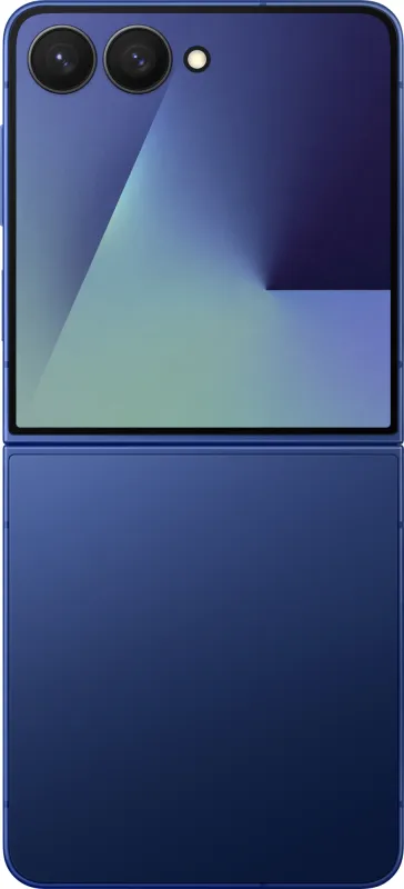 Смартфон Samsung SM-F766B Galaxy Flip7 256Gb 12Gb синий раскладной 3G 4G 1Sim 6.9" 1080x2520 Android 16 50Mpix 802.11 a/b/g/n/ac/ax/be NFC GPS GSM900/1800 GSM1900 Protect