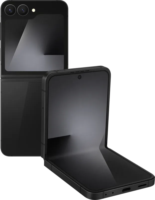 Смартфон Samsung SM-F761B Galaxy Flip7 FE 256Gb 8Gb черный раскладной 3G 4G 1Sim 6.7" 1080x2640 Android 16 50Mpix 802.11 a/b/g/n/ac/ax NFC GPS GSM900/1800 GSM1900 Protect