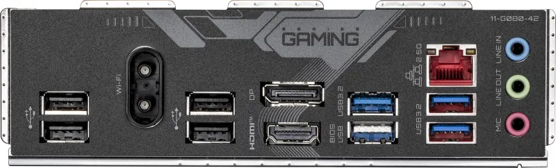 Материнская плата Gigabyte B760M G X WF6E GEN5 Soc-1700 Intel B760 4xDDR5 mATX AC`97 8ch(7.1) 2.5Gg RAID+HDMI+DP
