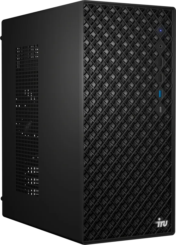 ПК IRU Tactio 520B6SB MT Ryzen 5 8500G (3.5) 16Gb SSD512Gb RGr FreeDOS 2.5Gigabit 450W черный (RUS) (2116603)