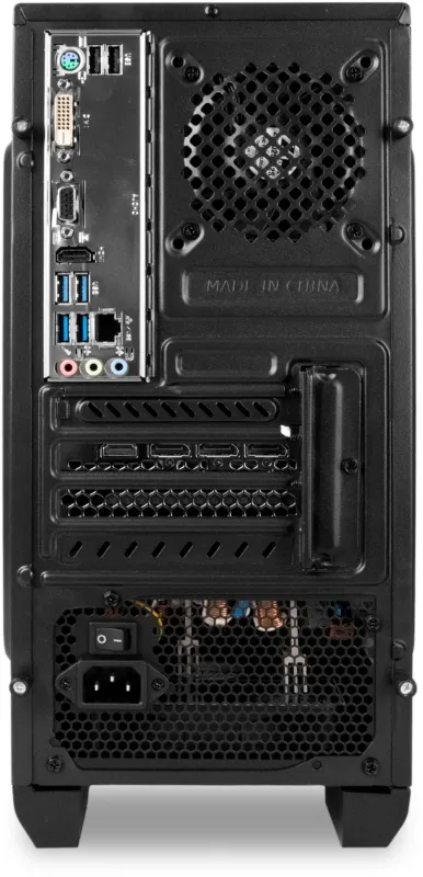 ПК IRU Tactio 320A5GE MT i5 13400F (2.5) 32Gb SSD512Gb RTX3050 8Gb без ОС GbitEth 500W черный (RUS) (2116870)