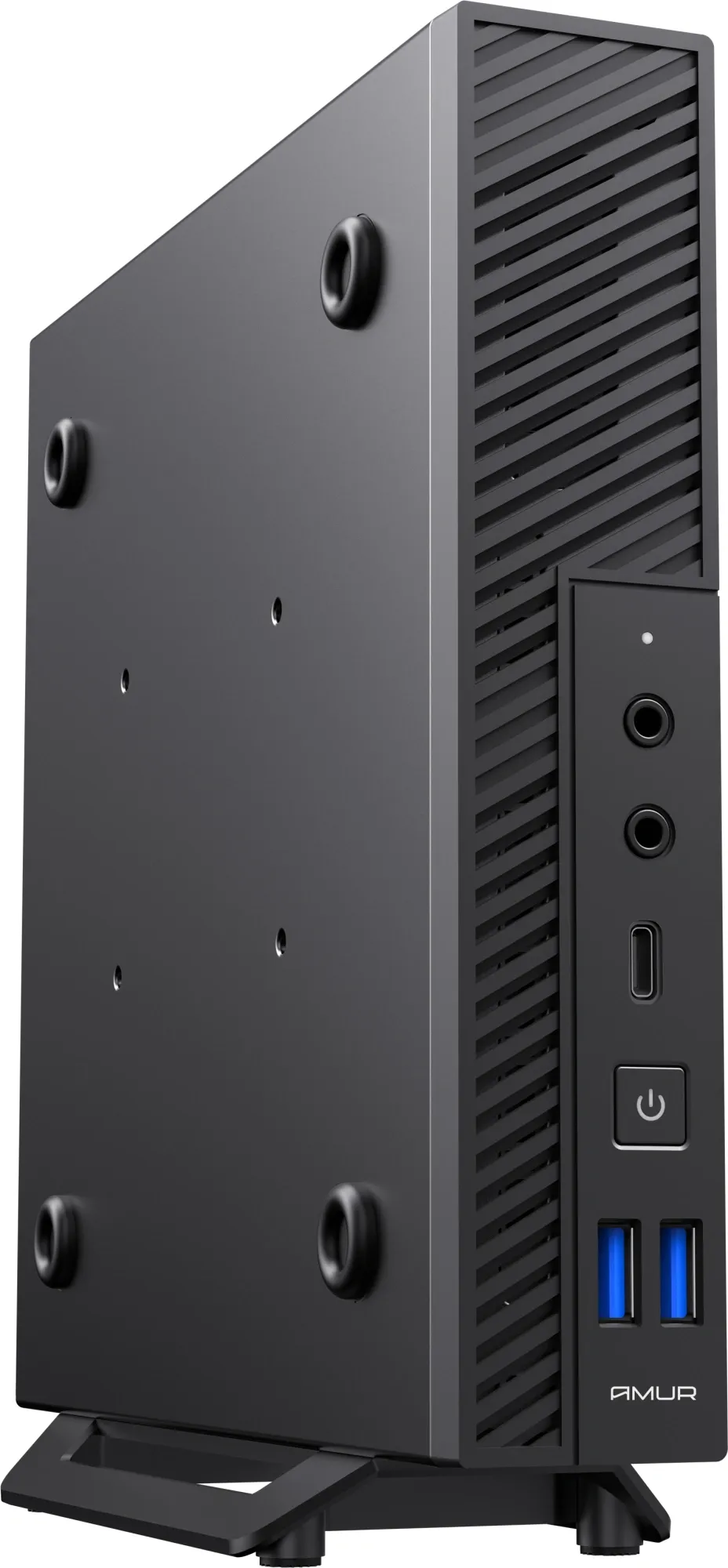 ПК Мини Amur Финвал H6I12 i5 12400 (2.5) 8Gb SSD256Gb UHDG 730 FreeDOS GbitEth WiFi BT мышь клавиатура черный (RUS) (2117524)