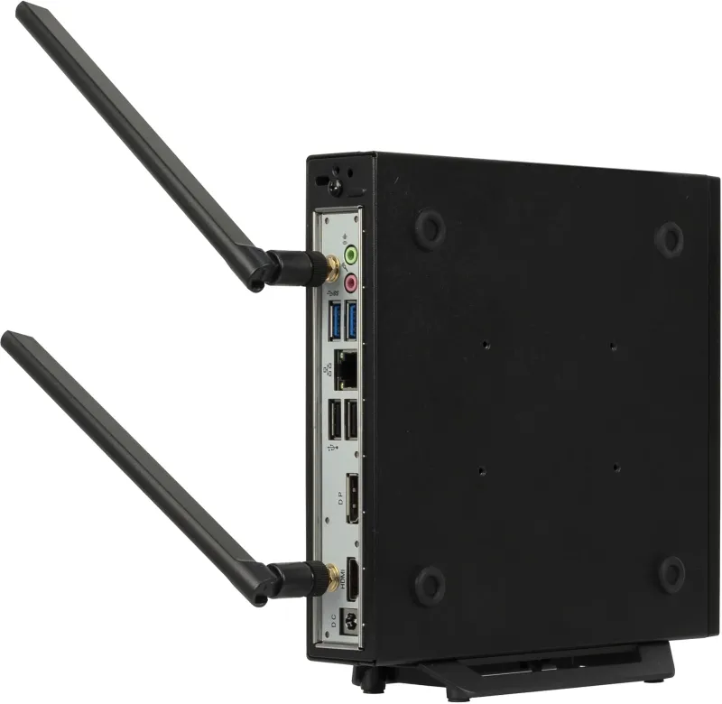 ПК Мини Amur Финвал H6I12 i3 12100 (3.3) 8Gb SSD256Gb UHDG 730 FreeDOS GbitEth WiFi BT мышь клавиатура черный (RUS) (2117526)