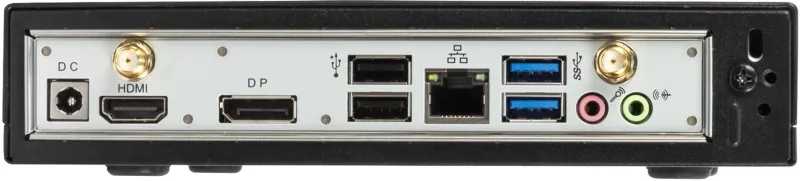 ПК Мини Amur Финвал H6I12 i3 12100 (3.3) 8Gb SSD256Gb UHDG 730 FreeDOS GbitEth WiFi BT мышь клавиатура черный (RUS) (2117526)