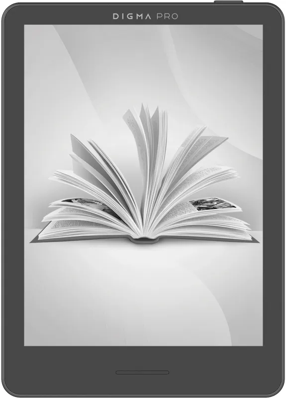Электронная книга Digma pro MOON 6 6" E-Ink Carta 758x1024 1.8Ghz 1Gb/32Gb/SD/microSDHC/подсветка дисплея темно-серый