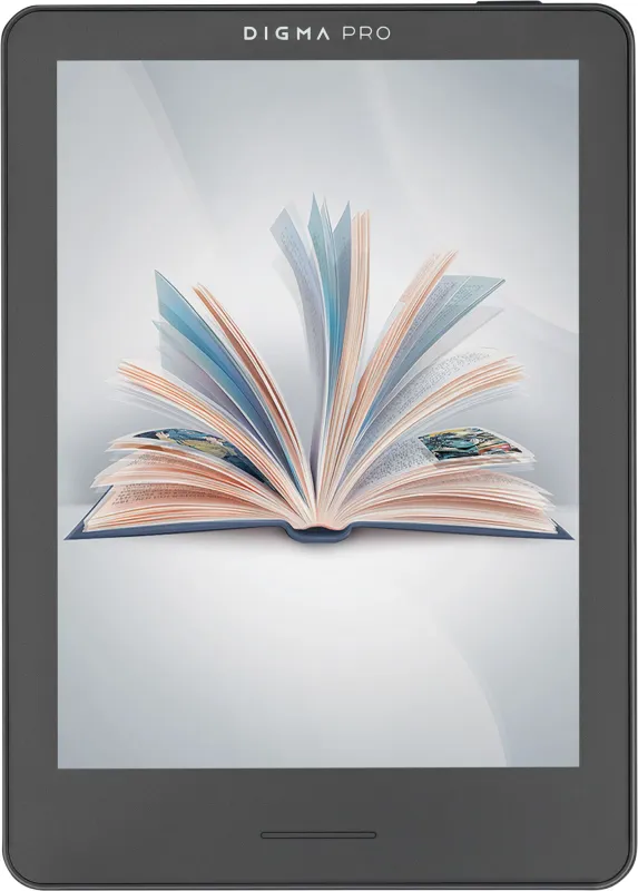 Электронная книга Digma pro COSMIC 6 6" E-Ink Carta 758x1024 1.8Ghz 1Gb/32Gb/SD/microSDHC/подсветка дисплея темно-серый