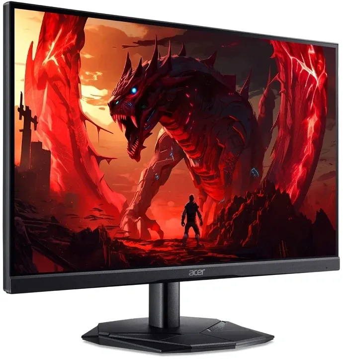 Монитор Acer 24.5" KG251QX0biip черный VA LED 0.5ms 16:9 HDMI M/M матовая 250cd 170гр/160гр 1920x1080 200Hz DP FHD 4.2кг