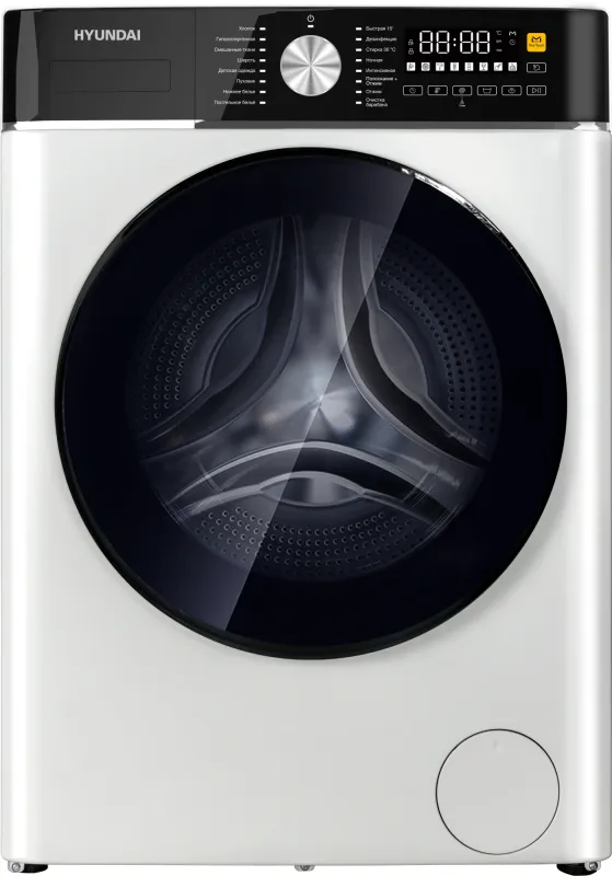 Стиральная машина Hyundai WME7216 класс: A+++ загр.фронтальная макс.:7кг белый инвертор