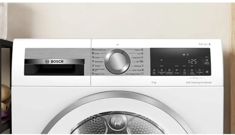 Сушильная машина Bosch WQG24591BY макс.загр.:9кг белый