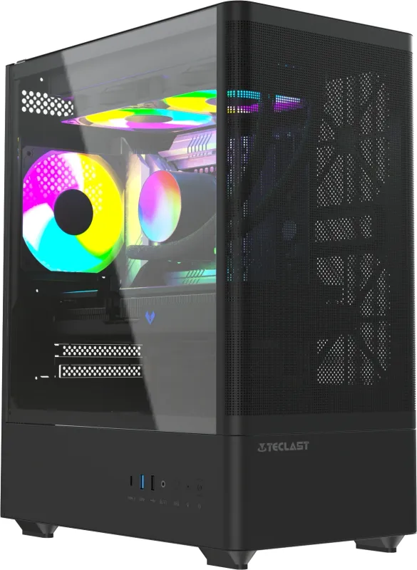 ПК Teclast G03 i5 14600KF (3.5) 32Gb SSD1Tb RTX5060TI 16Gb Windows 11 Pro GbitEth WiFi BT 650W черный (G03 14600KF32G1T5060T16BKRU)