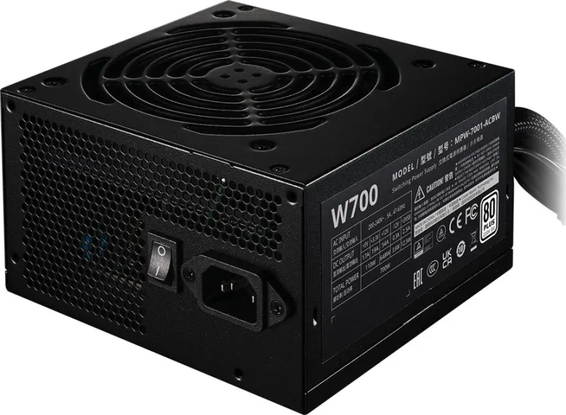Блок питания Cooler Master ATX 700W Elite Nex W700 80+ white (20+4pin) APFC 120mm fan 6xSATA RTL