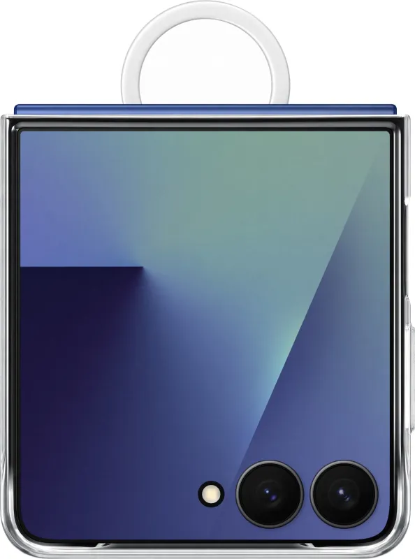 Чехол (клип-кейс) Samsung для Samsung Galaxy Z Flip7 Ring Case Z Flip7 прозрачный (EF-QF766CTEGRU)