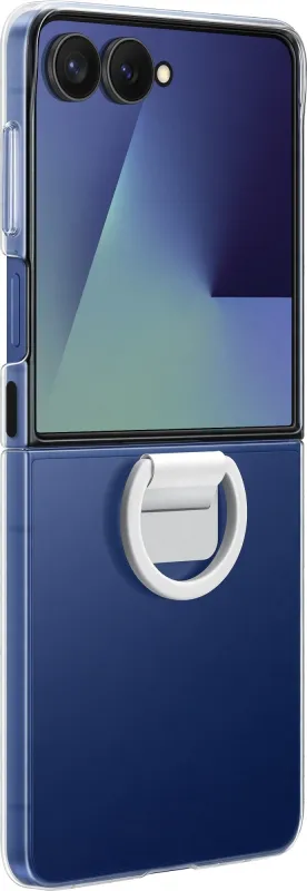 Чехол (клип-кейс) Samsung для Samsung Galaxy Z Flip7 Ring Case Z Flip7 прозрачный (EF-QF766CTEGRU)