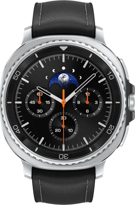 Смарт-часы Samsung Galaxy Watch 8 Classic LTE 46мм 1.34" Super AMOLED корп.серебристый рем.черный (SM-L505FZKACAU)