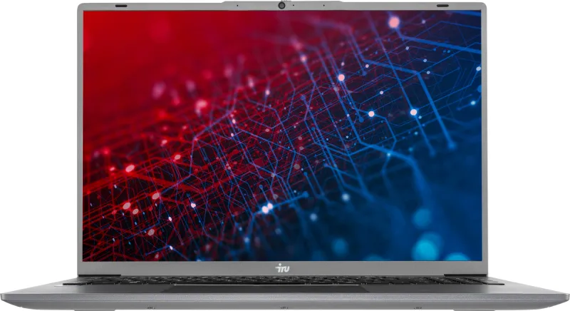 Ноутбук IRU Tactio 16ARB Ryzen 5 5500U 16Gb SSD512Gb Intel UHD Graphics 16" IPS FHD (1920x1080) Windows 11 Pro grey WiFi BT Cam 4825mAh (2110097)