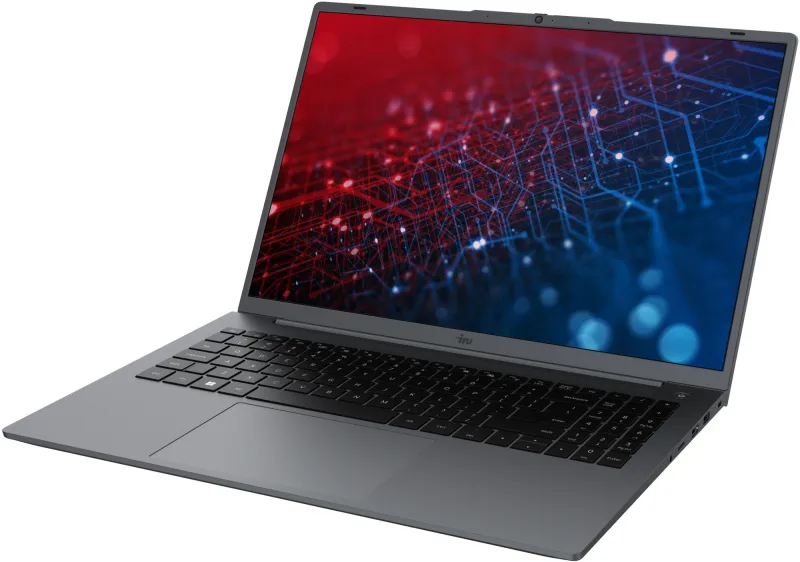 Ноутбук IRU Tactio 16ALB Core i5 1235U 16Gb SSD256Gb Intel UHD Graphics 16" IPS FHD (1920x1080) Windows 11 Pro grey WiFi BT Cam 4830mAh (2110207)