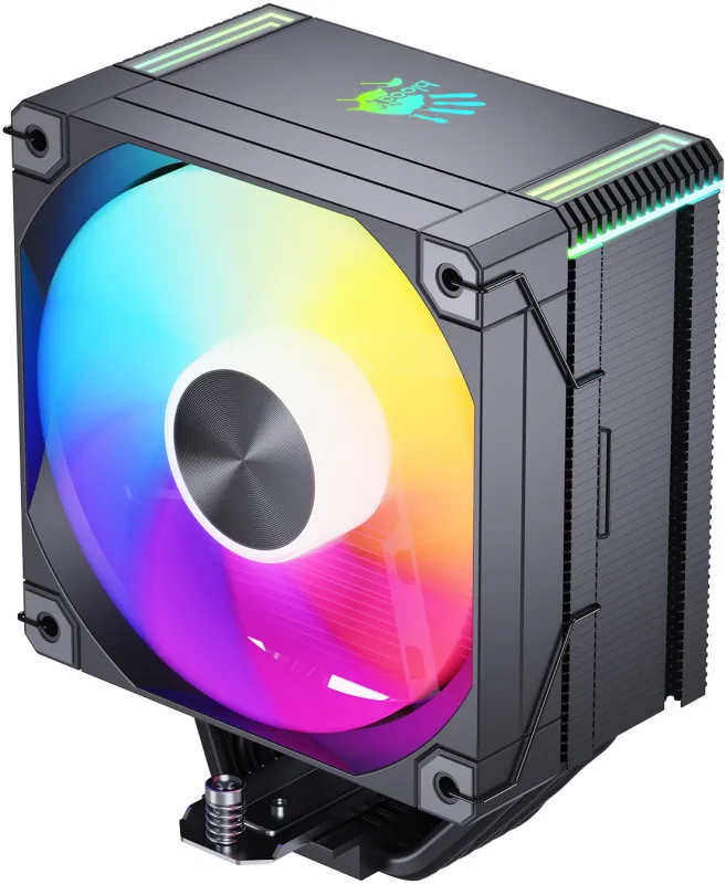 Устройство охлаждения(кулер) Bloody AC-12 ARGB Soc-AM5/AM4/1200/1700/1851 черный 4-pin 14-26dB Al+Cu 230W 582gr Ret (AC-12-ARGB230-BK)