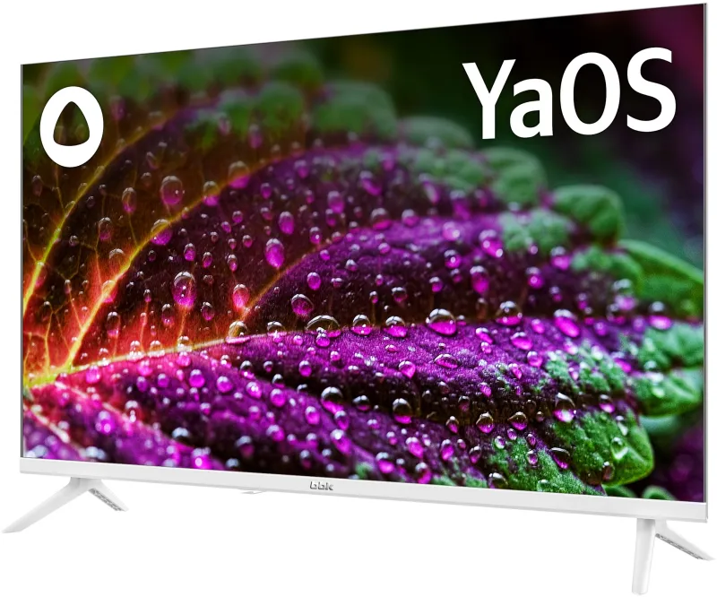 Телевизор LED BBK 32" 32LEX-7241/TS2C (W) Яндекс.ТВ белый HD 60Hz DVB-T2 DVB-C DVB-S2 USB WiFi Smart TV (RUS)