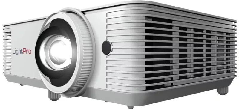 INFOCUS IN0024ST DLP, XGA, 3800 lm, 30 000:1, 0.62:1, 2xHDMI 1.4, VGA in/out, S-Video, 3.5mm in/out, USB-A, RS-232, лампа 15 000ч.(ECO mode), 10W, 27дБ, 2,9 кг, БЕЛЫЙ, замена IN114BBST, SP224ST