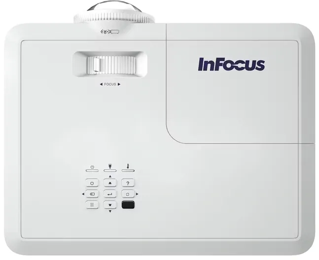 INFOCUS IN0024ST DLP, XGA, 3800 lm, 30 000:1, 0.62:1, 2xHDMI 1.4, VGA in/out, S-Video, 3.5mm in/out, USB-A, RS-232, лампа 15 000ч.(ECO mode), 10W, 27дБ, 2,9 кг, БЕЛЫЙ, замена IN114BBST, SP224ST