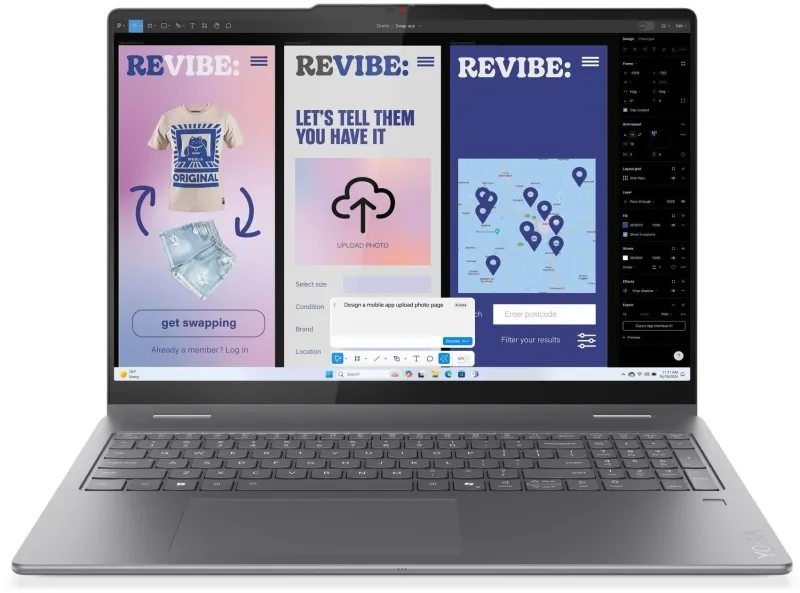 Ноутбук Lenovo Yoga 7 16ILL10 Core Ultra 7 256V 16Gb SSD1Tb Intel (83JT0028RK)