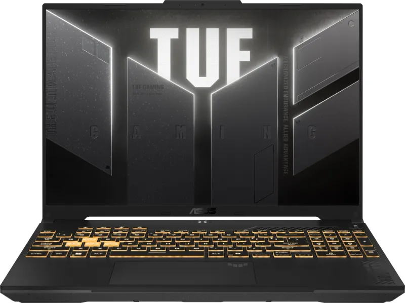 Ноутбук Asus TUF Gaming F16 FX607VU-RL061 Core 5 210H 16Gb SSD512Gb NVIDIA GeForce RTX4050 6Gb 16" IPS WUXGA (1920x1200) без ОС grey WiFi BT Cam (90NR0N06-M002T0)