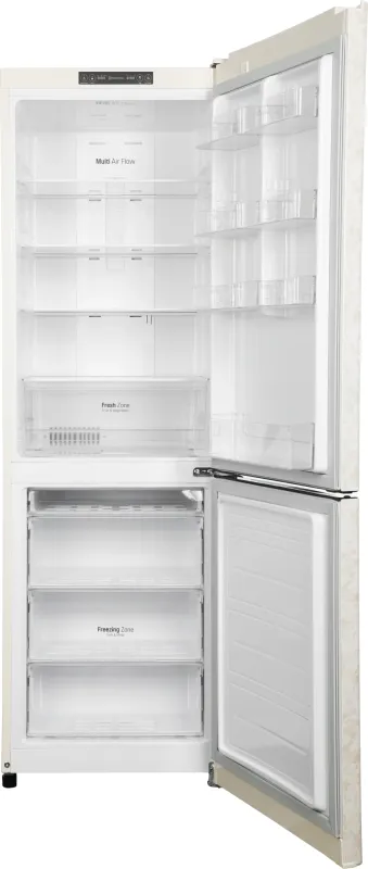 Холодильник LG GA-B419SEJL 2-хкамерн. бежевый глянц. инвертер