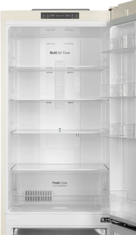 Холодильник LG GA-B419SEJL 2-хкамерн. бежевый глянц. инвертер