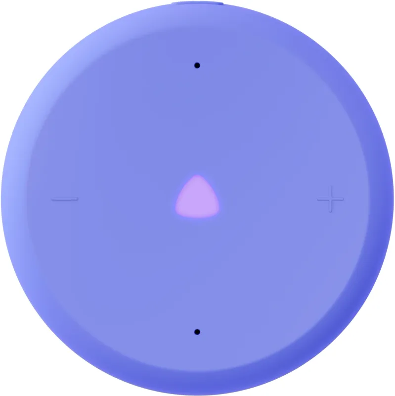 Умная колонка Yandex Станция Лайт 2 без часов Алиса фиолетовый 6W 1.0 BT/Wi-Fi 10м (YNDX-00028VIO)