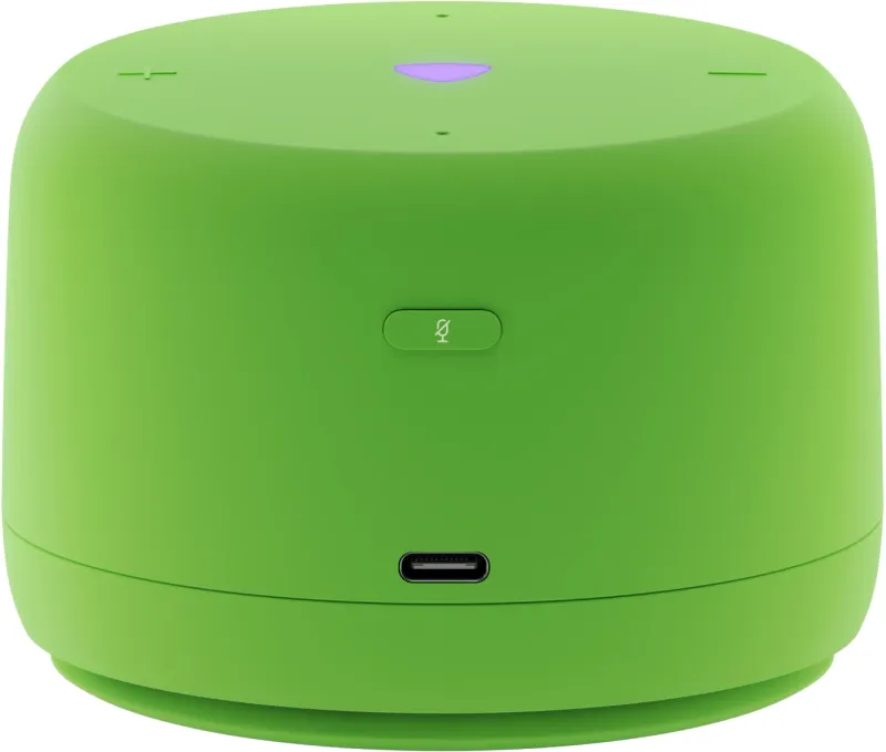 Умная колонка Yandex Станция Лайт 2 без часов Алиса зеленый 6W 1.0 BT/Wi-Fi 10м (YNDX-00028GRN)