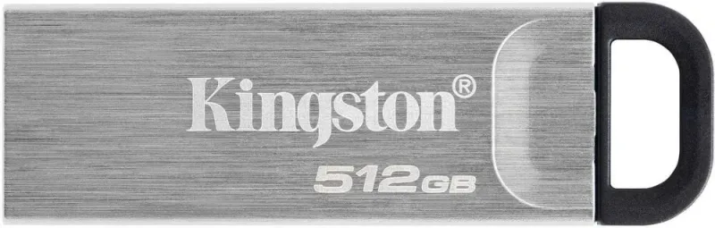 Флеш Диск Kingston 512GB DataTraveler Kyson DTKN/512GB USB3.2 серебристый/черный