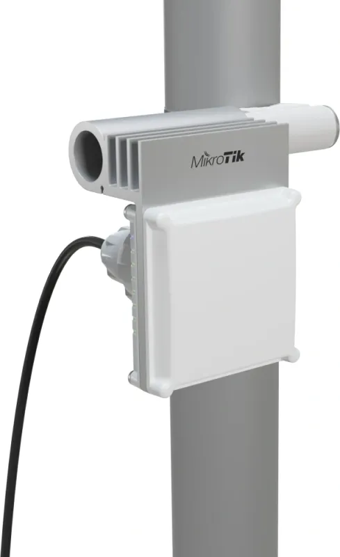 Точка доступа MikroTik CubeSA 60Pro ac (60Ghz antenna, 802.11ay wireless and 5GHz 802.11ac backup, 4 core x 716MHz CPU, 256MB RAM, 1 x Gigabit LAN port, RouterOS L4, POE, PSU) for use as an AP in Point-to-Multipoin