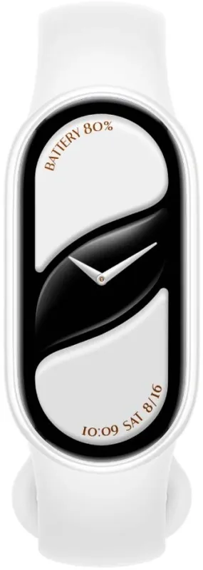 Фитнес-трекер Xiaomi Smart Band 10 TFT корп.:белый рем.:белый (BHR07Y5GL)