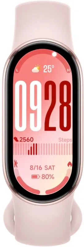 Фитнес-трекер Xiaomi Smart Band 10 TFT корп.:розовое золото рем.:розовый (BHR9999GL)