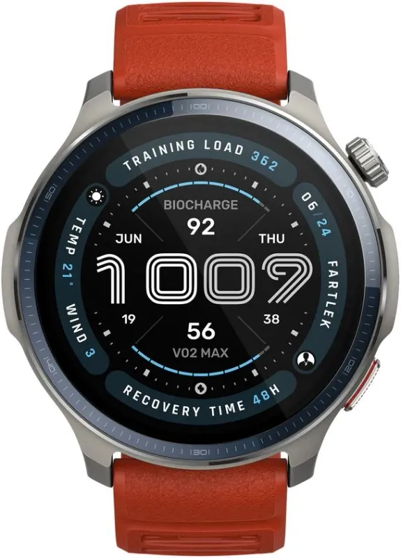 Смарт-часы Amazfit Balance 2 A2430 1.5" TFT корп.серый рем.черный разм.брасл.:140-210мм (6972596108955)