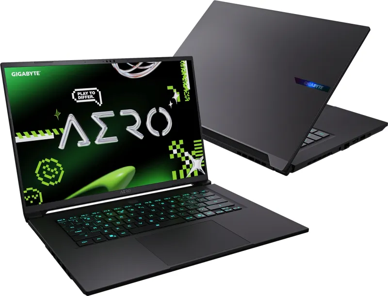 Ноутбук Gigabyte Aero X16 1VH Ryzen AI 7 350 32Gb SSD1Tb NVIDIA GeForce RTX5060 8Gb 16" IPS QHD+ (2880x1800) без ОС grey WiFi BT Cam (1VH93KZC64AD)