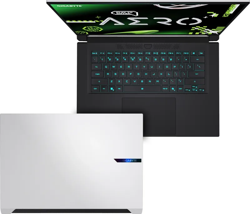 Ноутбук Gigabyte Aero X16 1WH Ryzen AI 7 350 32Gb SSD1Tb NVIDIA GeForce RTX5070 8Gb 16" IPS QHD+ (2880x1800) Windows 11 white WiFi BT Cam (1WH93KZC64DH)