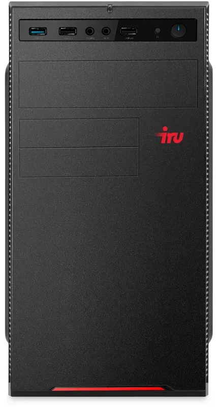 ПК IRU Planio 310H6SEV MT i3 13100 (3.4) 16Gb SSD256Gb UHDG 730 FreeDOS GbitEth 400W черный (RUS) (2113500)
