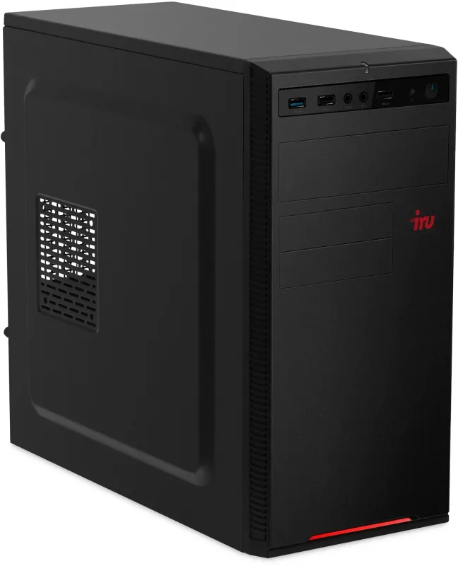 ПК IRU Planio 310H6SEV MT i3 13100 (3.4) 16Gb SSD256Gb UHDG 730 FreeDOS GbitEth 400W черный (RUS) (2113500)