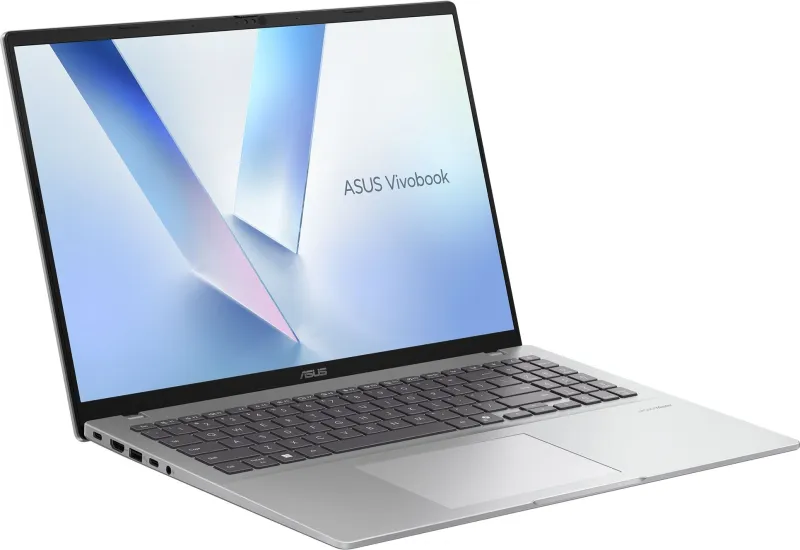 Ноутбук Asus VivoBook 16 M1607KA-MB151 Ryzen AI 5 330 16Gb SSD512Gb AMD Radeon 820M 16" IPS WUXGA (1920x1200) без ОС silver WiFi BT Cam (90NB15F2-M00AA0)