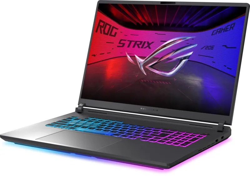 Ноутбук Asus ROG Strix G18 G815JMR-S9080 Core i7 14650HX 32Gb SSD1Tb NVIDIA GeForce RTX 5060 8Gb 18" IPS WQXGA (2560x1600) без ОС grey WiFi BT Cam (90NR0LE1-M00450)