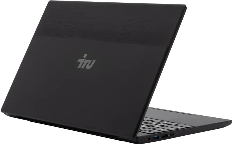 Ноутбук IRU Tactio G15AL Core i5 1335U 16Gb SSD512Gb Intel Iris Xe 15" IPS FHD Windows 11 Pro 64 black WiFi BT (2125433)