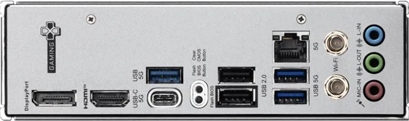 Материнская плата MSI B850M GAMING WIFI SocketAM5 AMD B850 2xDDR5 mATX AC`97 8ch(7.1) 2.5Gg RAID+HDMI+DP