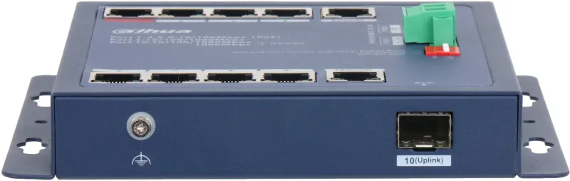 Коммутатор Dahua DH-CHS4110-8ET-90-F 8x100Мбит/с 1x1Гбит/с управляемый