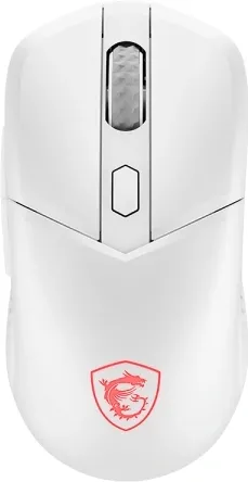 Мышь MSI VERSA 300 ELITE W белый оптическая 26000dpi беспров. BT USB2.0 6but (S12-4301450-CLA)