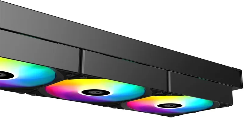 Система водяного охлаждения ID-Cooling FX360 TD ARGB Soc-AM5/AM4/1200/1700/1851 черный 4-pin 27.2dB Al+Cu LCD 350W Ret