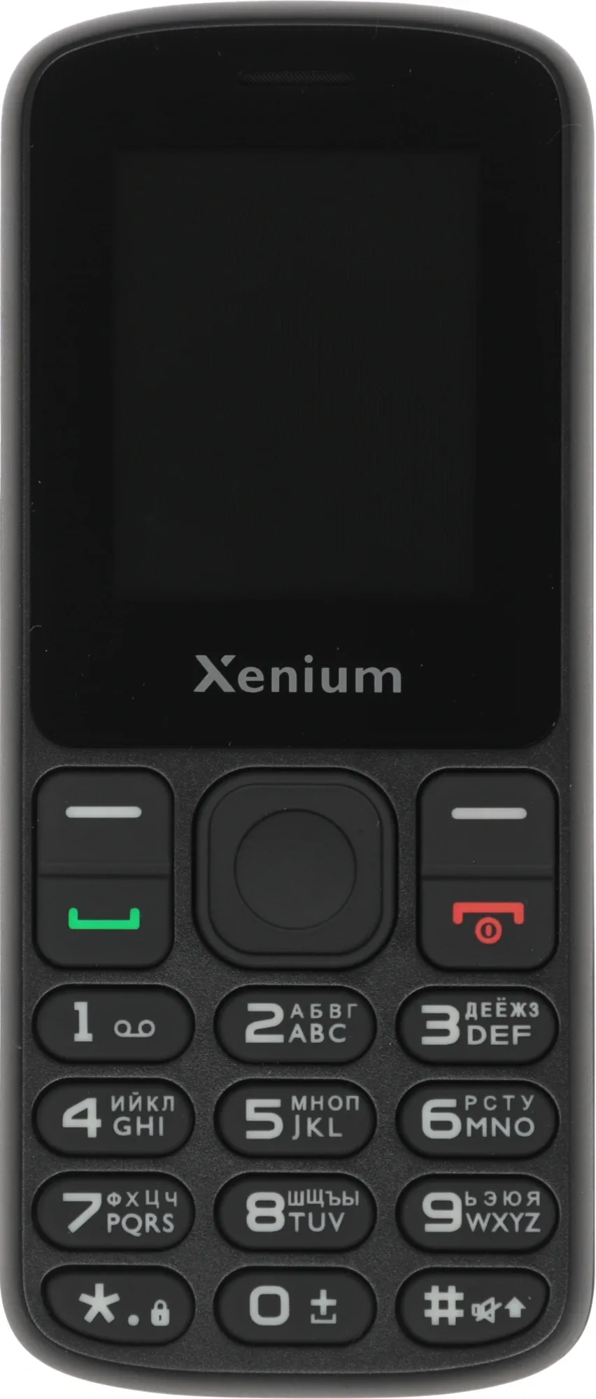 Мобильный телефон Xenium X160 черный моноблок 1.77" 128x160 Nucleus GSM900/1800 MP3