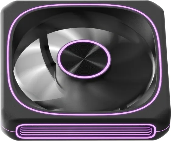 Вентилятор для корпуса Formula Air Fusion 1 BK Reverse ARGB 120х120x28 черный 4-pin 35.97дБ (упак.:1шт) (AIR FUSION 1 BK REVERSE) Ret