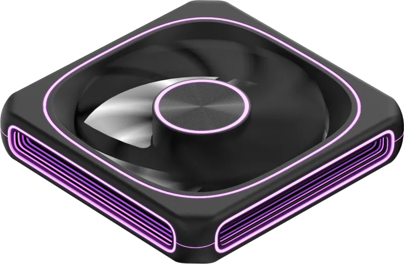 Вентилятор для корпуса Formula Air Fusion 1 BK Reverse ARGB 120х120x28 черный 4-pin 35.97дБ (упак.:1шт) (AIR FUSION 1 BK REVERSE) Ret