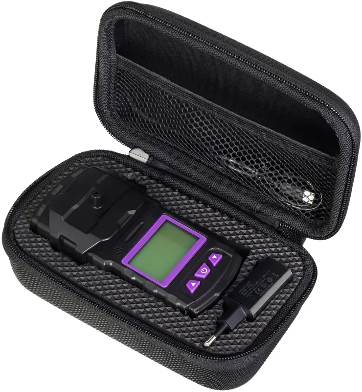 Детектор газа Ermenrich NG60 портативный фиолетовый/черный (84760)